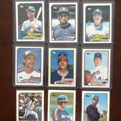1989 Topps & Topps Traded Complete Sets. Ken Griffey Jr., Randy Johnson, Gary Sheffield Rookies