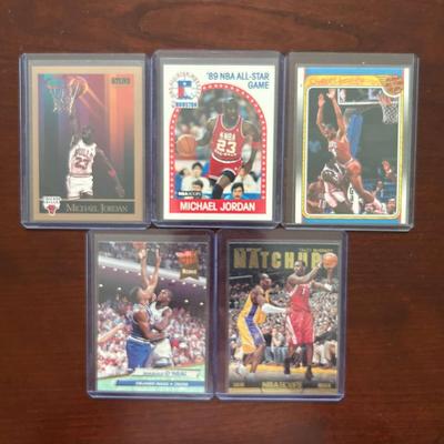 Vintage Basketball Cards. Michael Jordan, Charles Barkley, Shaq and More