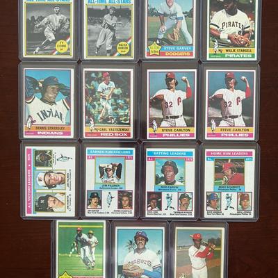 Vintage Baseball Cards. Ty Cobb, Walter Johnson, Carl Yastrzemski and More
