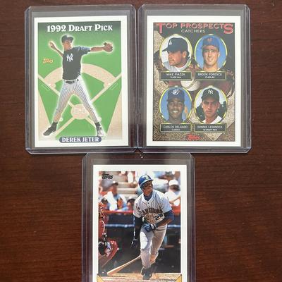 1993 Topps & Topps Traded Complete Sets. Derek Jeter Rookie, Ken Griffey Jr., Barry Bonds and More