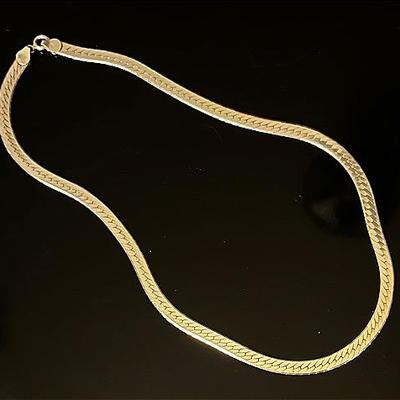 925 Sterling Silver Herringbone Chain