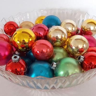 Vintage Ornaments With Shiny Brite
