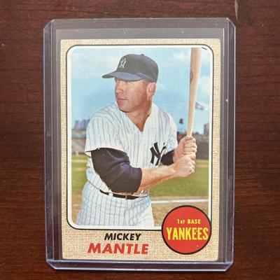 1968 Topps Mickey Mantle