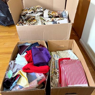 Vintage Sewing Fabrics