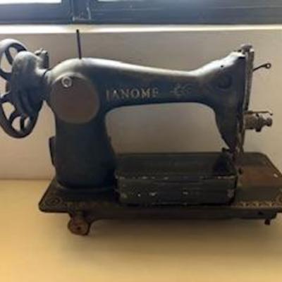 Antique sewing machine 