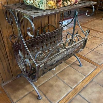 Metal table 