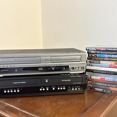 Symphonic And Magnavox VHS And DVD + Mystery DVD Lot