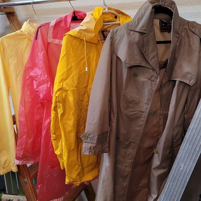 4 Raincoats Women Sizes S, M, L, XXL