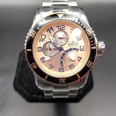 Invicta Pro Diver Multi-Function Rose Dial Men's Watch 