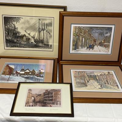 Framed Prints Some Are Signed And Numbered
