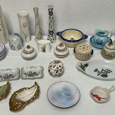 Bud Vases, Trinket Holders And More