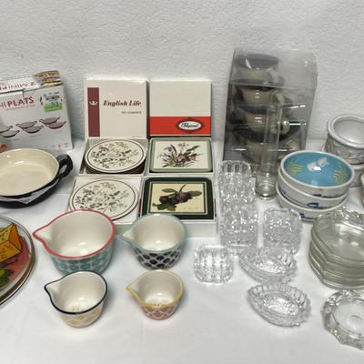 Measuring Cup Sets, Coasters, Salt Cellars And More