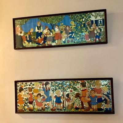 Two original Herta Breit 1920s lithographs