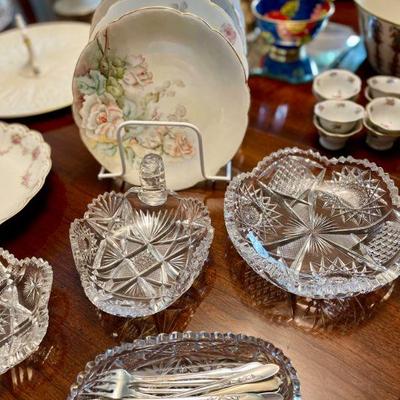 American Brilliant cut glass