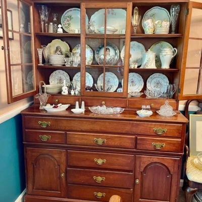 Pennsylvania House china cabinet
