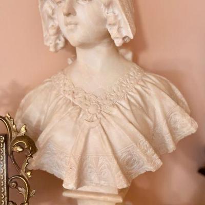 Antique carved alabaster