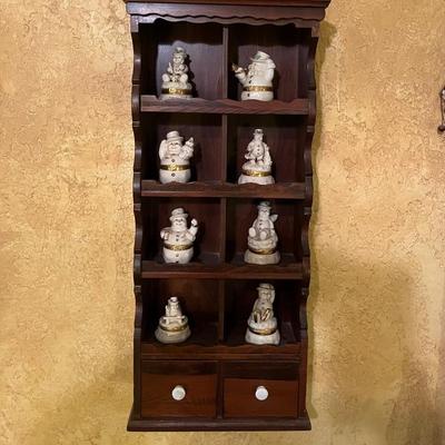 Lenox Snowman Trinket Boxes with Charms!