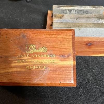Vintage Smith's Sharpening Stones (3)  Soft Arkansas, Washita 