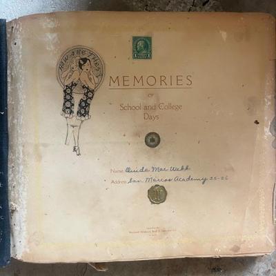 Scrapbook from 1926!
