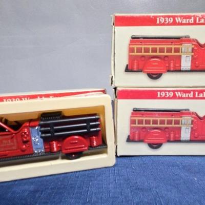 1939 Ward LaFrance Toy Car (Set Of 3)