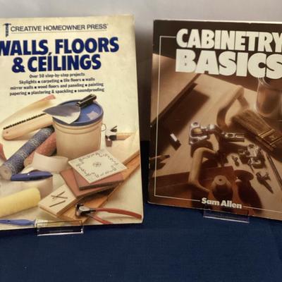 Walls, Floors, & Ceilings And Cabinetry Basics Books