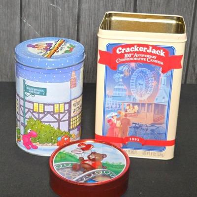 Collectible Snack Tins 