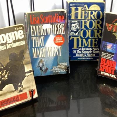 BOOKS: Blood Sports, Bastogne , Every Where That Mary Went, A Hero For Our Time