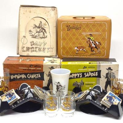 (5) Vintage Western TV Star Memorabilia Items