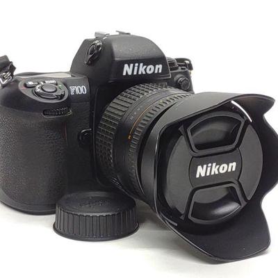 Nikon F100 SLR Camera w/ Lens (works)
