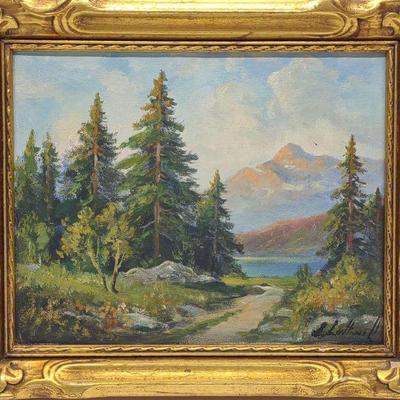 Jeremy Lettwill Original Oil on Canvas Painting
