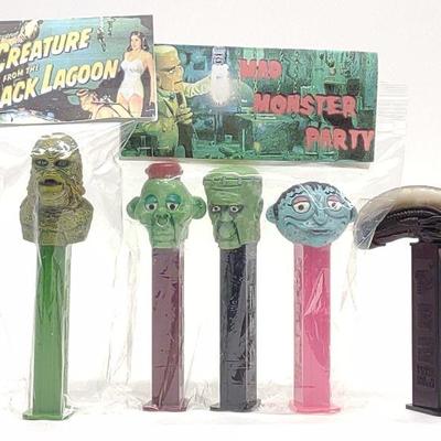5 Custom Made Horror Movie Monster Pez Dispensers