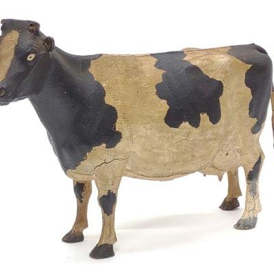 Large Early German Composition Cow