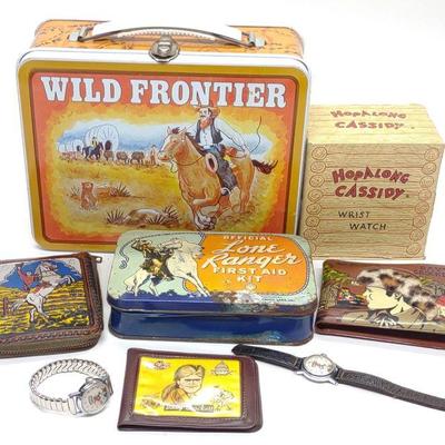 (7) Vintage Western TV Star Memorabilia Items