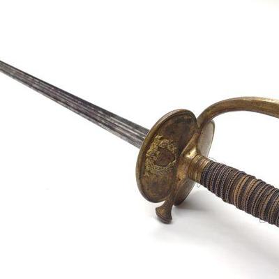 French Model 1872 Epee Officers Sword