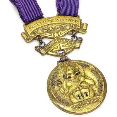 Royal Order Of Jesters Masonic Medallion