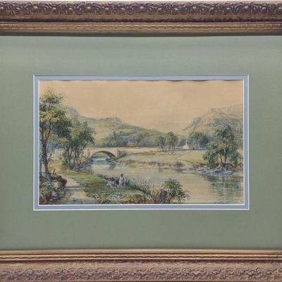 Keeley Halswelle Original Watercolor Painting