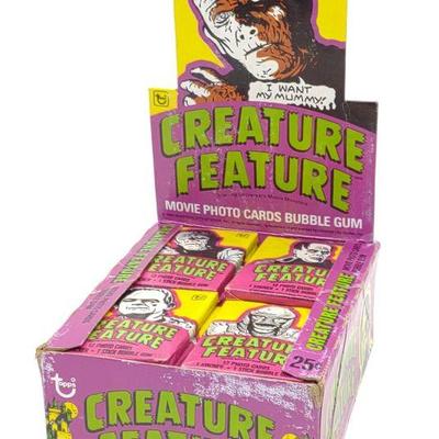 Topps 1980 Creature Feature Movie Photo Card Set