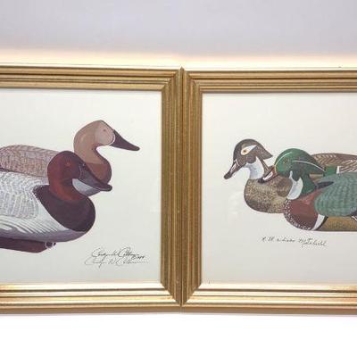2 Madison Mitchell Carolyn Colburn Decoy Prints