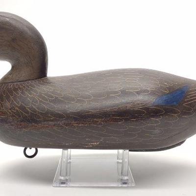 Charlie Bryan Black Duck Hen Decoy