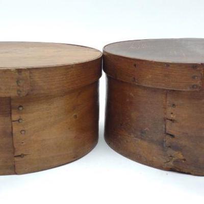 2 Antique Shaker Pantry Boxes