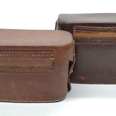 2 WWII German First Aid Med Kit Pouches