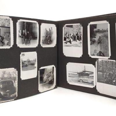 WWII US Military Photograph Album