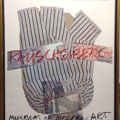 Robert Rauschenberg 1977 Museum Modern Art Poster