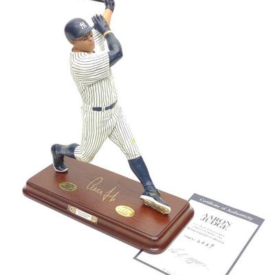 Yankees Aaron Judge Baseball Player Figurine