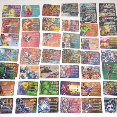 (77) 1995 Overpower Character IQ Trading Cards