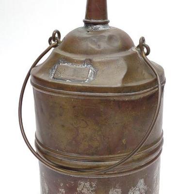 Vintage Metal Oil Can / Fuel Canister