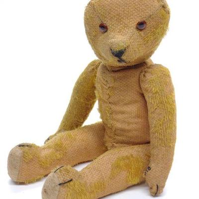 Pre-War German Mohair Bear w/ Squeaker