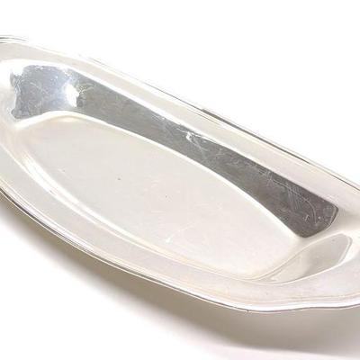 Sterling Silver F.B. Rogers Oval Bread Tray