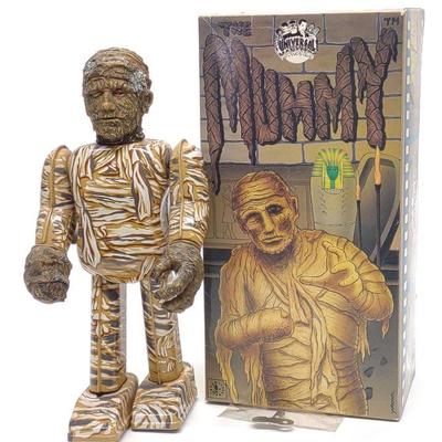 Tin Wind-up Universal Studios The Mummy Toy w/ Box