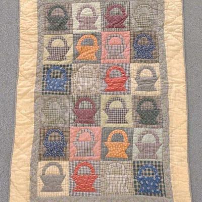 Antique Basket Pattern Quilt